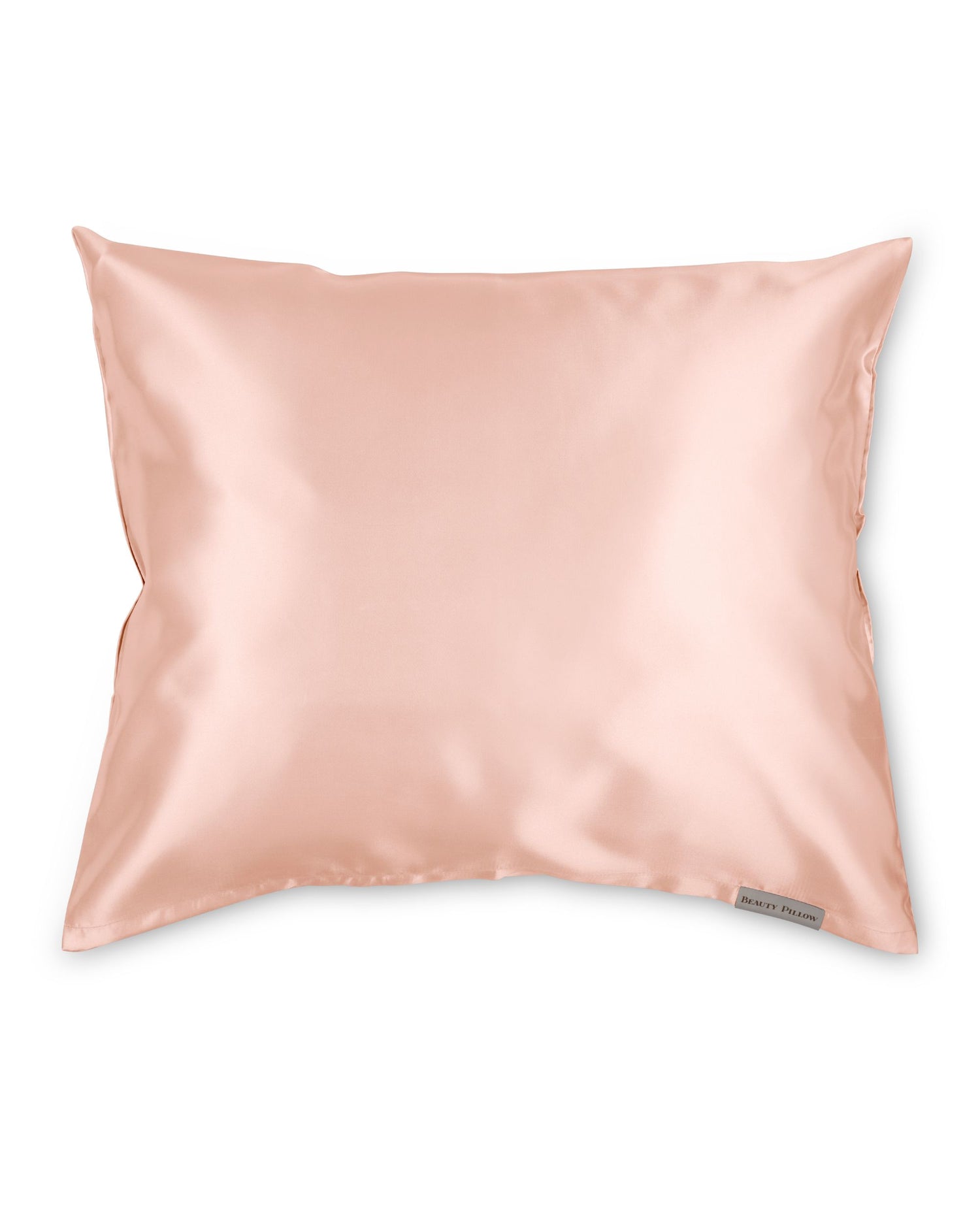 Satijnen kussensloop Peach