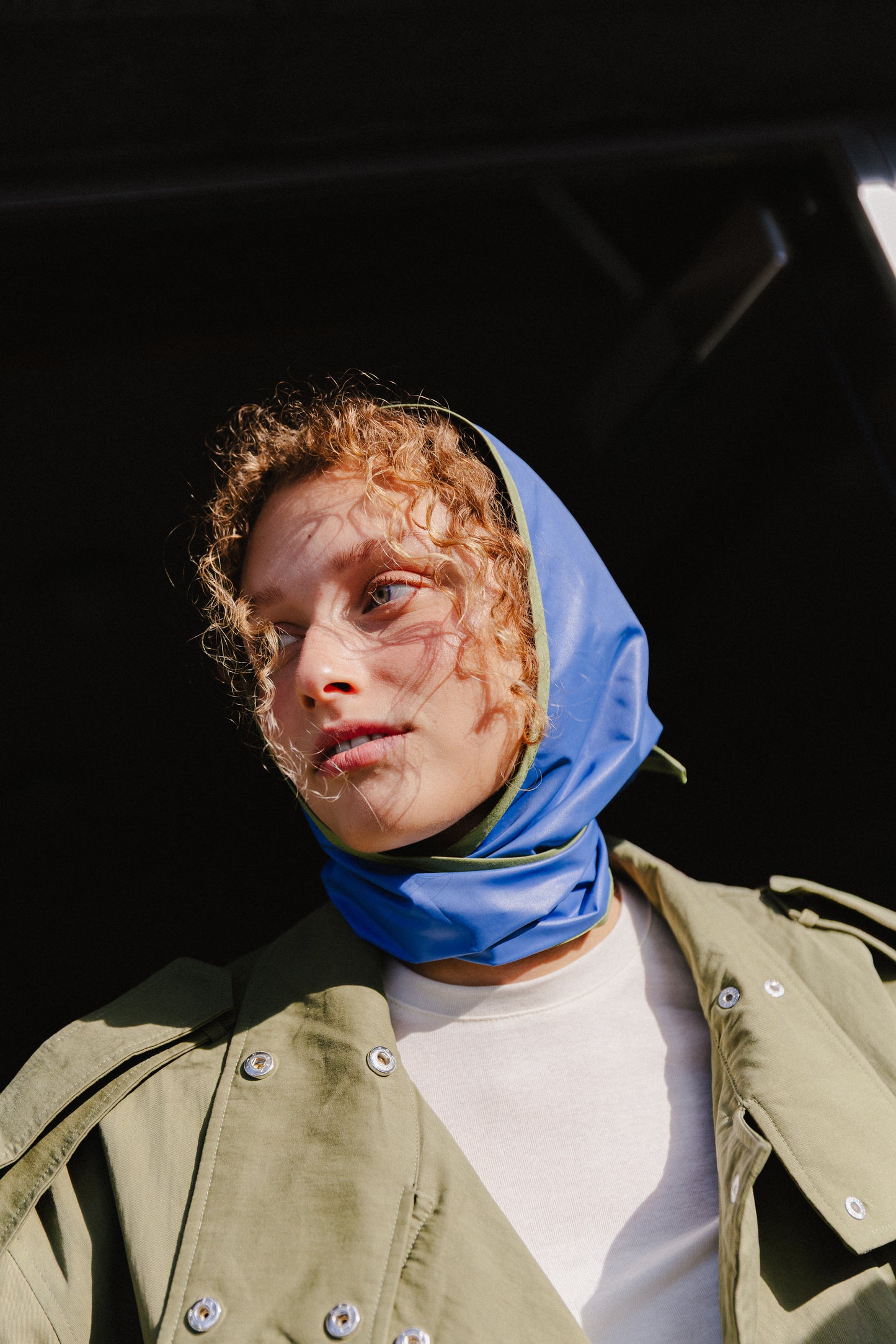 Raincap LOLA in azuurblauw