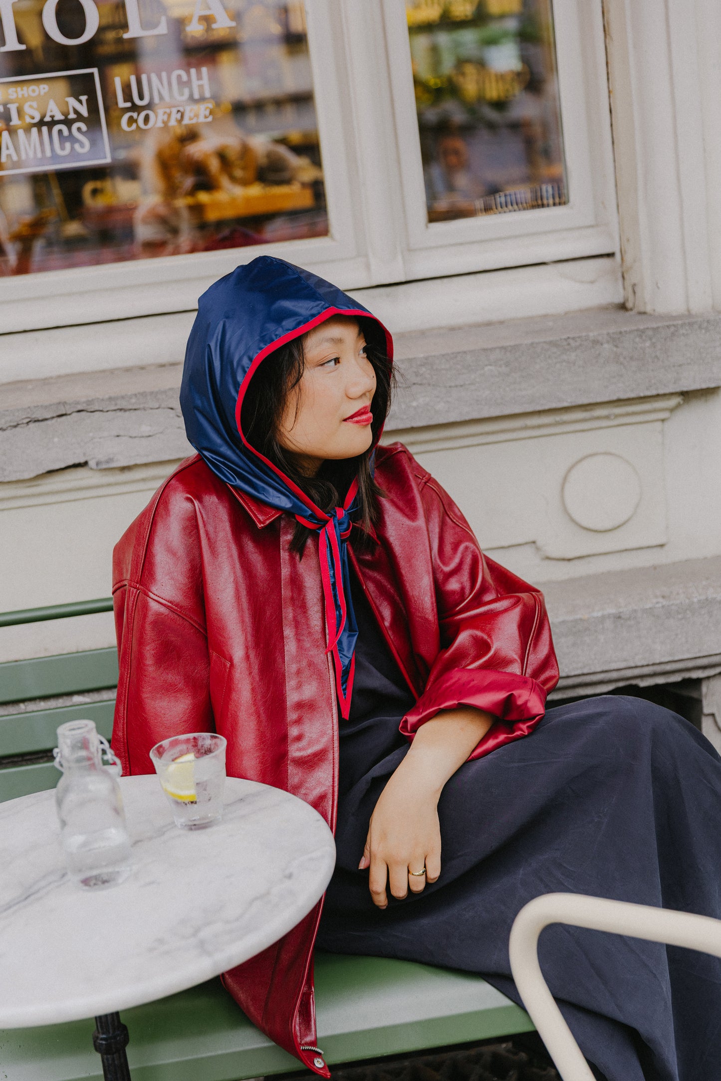Raincap JULIA in Marineblauw